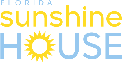 logo light blue florida & light blue house white background